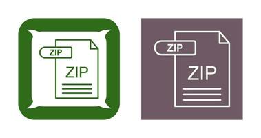 ZIP Vector Icon