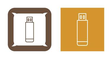 USB Drive Vector Icon