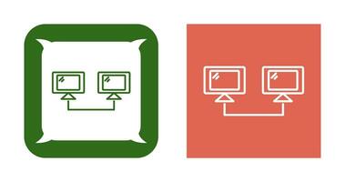 Connected Systems Vector Icon