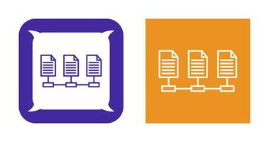 Network Files Vector Icon