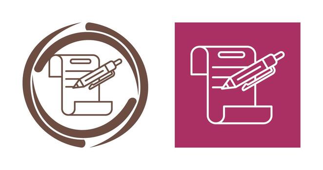 Contract Vector Icon