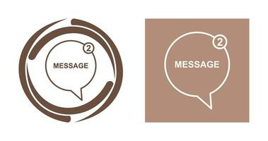 Message Bubbles Vector Icon