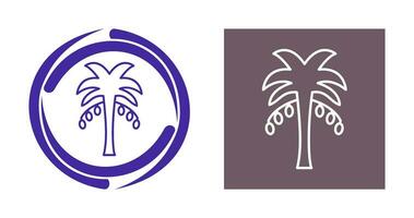 Coconut trees Vector Icon