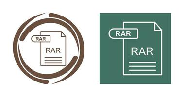 RAR Vector Icon