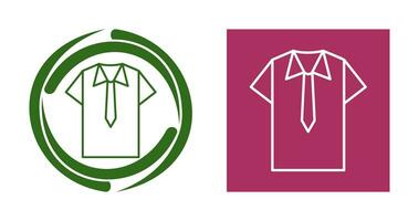 Shirt and Tie Vector Icon