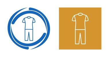 Pyjamas Suit Vector Icon