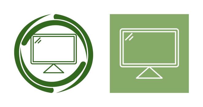 Computer Vector Icon