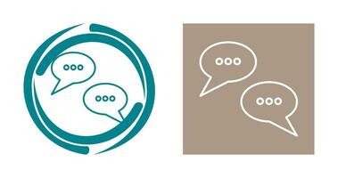 Conversation Bubbles Vector Icon