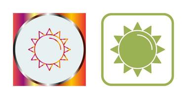 Sun Vector Icon
