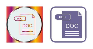 DOC Vector Icon