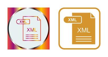 XML Vector Icon