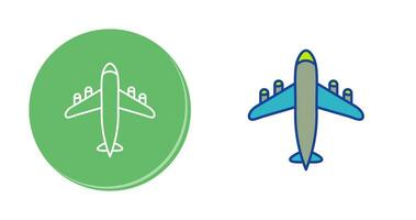 Flying Airplane Vector Icon