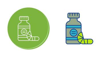 Vitamins Vector Icon