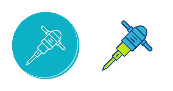 Drilling Machine Vector Icon