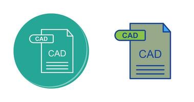 icono de vector de cad