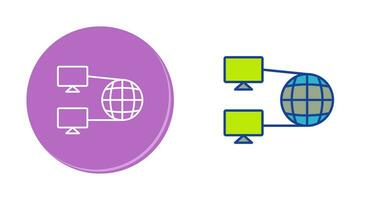 Internet Connectivity Vector Icon