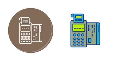 Pos Terminal Vector Icon