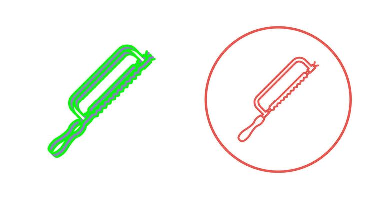 Hacksaw Vector Icon