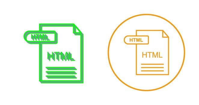 HTML Vector Icon