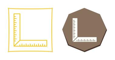 square Ruler Vector Icon