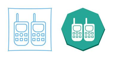 Walkie Talkie Vector Icon