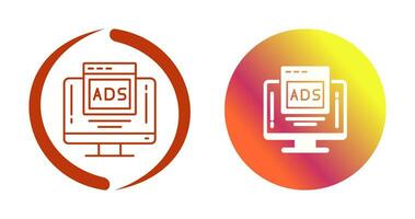 Digital Advertising Vector Icon