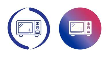 Microwave Vector Icon