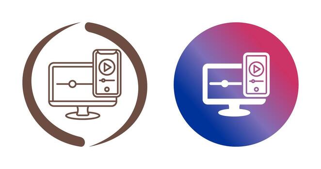 icono de vector sensible