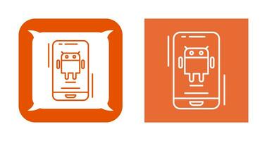 icono de vector de Android