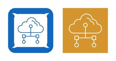 Internet Cloud Vector Icon