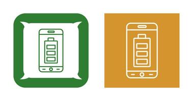 Mobile Battery Vector Icon