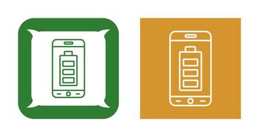 Mobile Battery Vector Icon