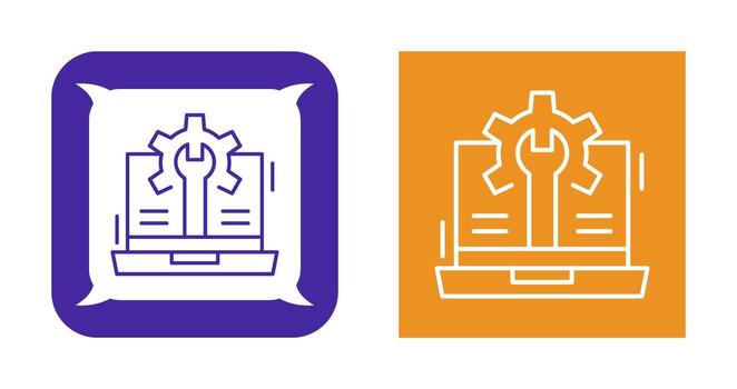 icono de vector de desarrollo web