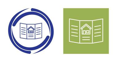 Brochure Vector Icon