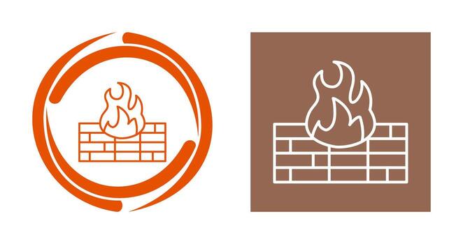 Firewall Vector Icon