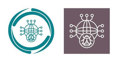 Global Malware Vector Icon