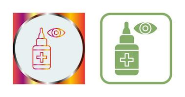 Eye Drop Vector Icon