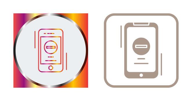 quitar icono de vector