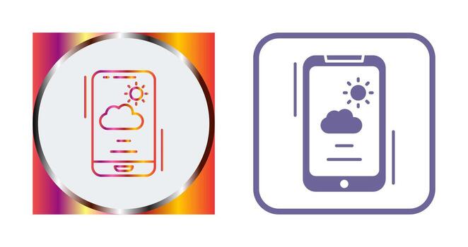 icono de vector de nube
