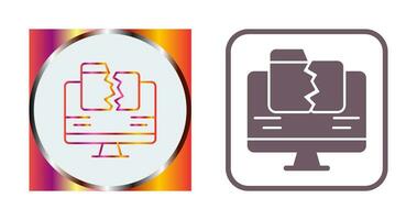 Data Loss Vector Icon