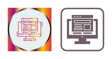 Adaptive Layout Vector Icon