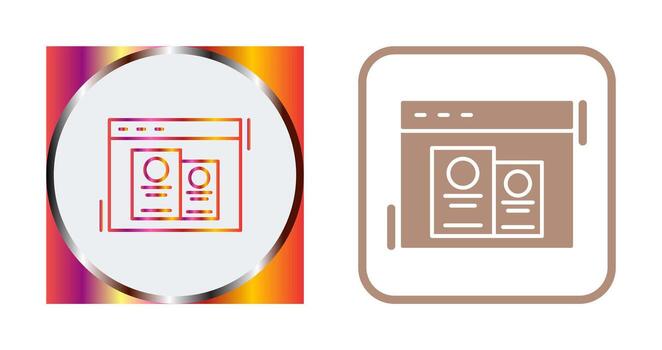 icono de vector de usuario