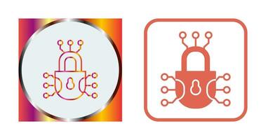 Cyber Defense Vector Icon