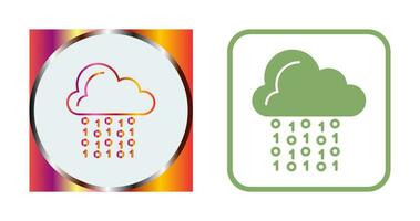 Cloud Coding Vector Icon