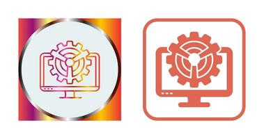 Monitor Vector Icon