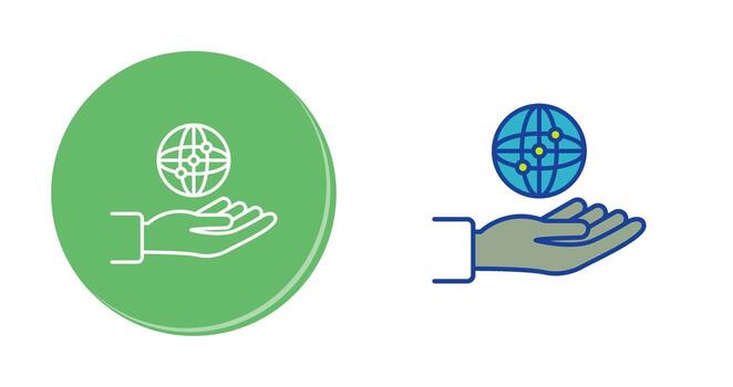 Network Management Vector Icon
