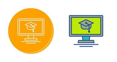 Online Course Vector Icon