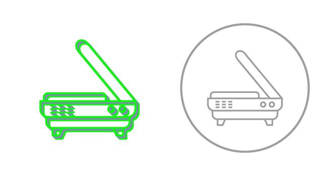 Scanner Vector Icon