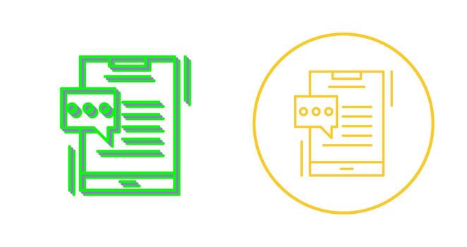 Chat Vector Icon
