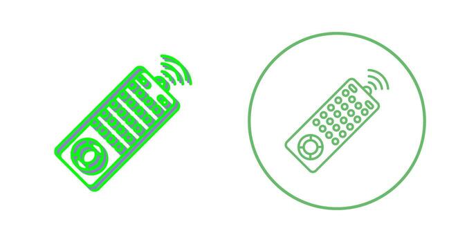 Remote Vector Icon